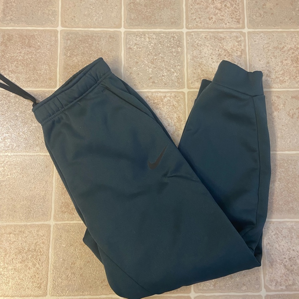 Nike Mens Large Jogger Pants - Dark Green